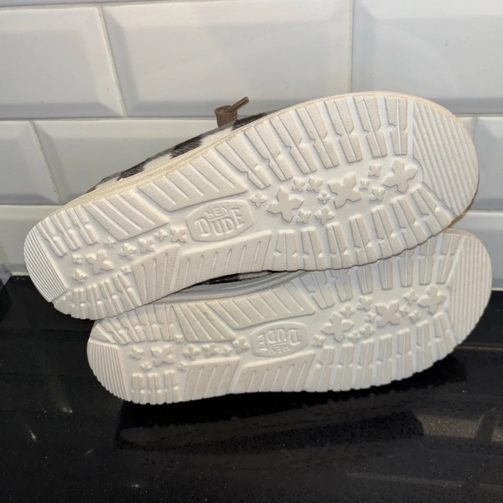 Hey Dude Wendy Buffalo Plaid Shoes Size 9 - Picture 8 of 8